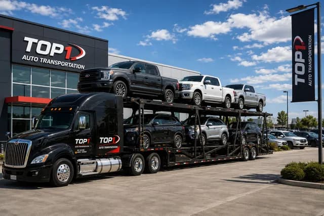 Open car transport carrier
